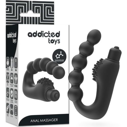 Masážny prístroj ADDICTED TOYS s intenzívnou vibráciou