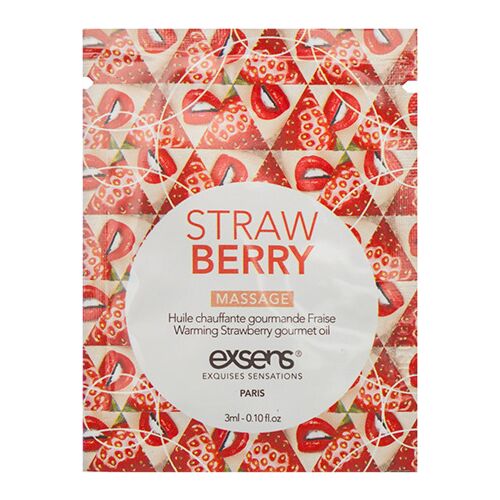 Olej na masáž Exsens Warming Gourmet 3ml