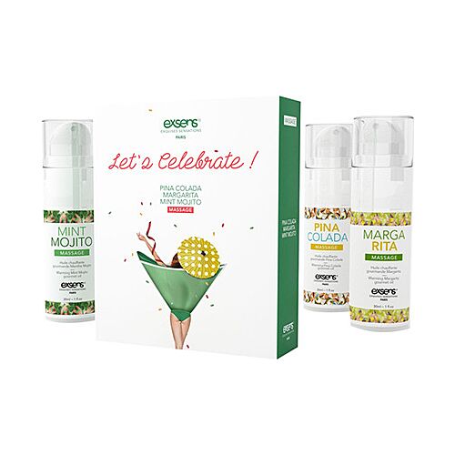 Sada olejov Exsens Warming Gourmet 3 x 30ml