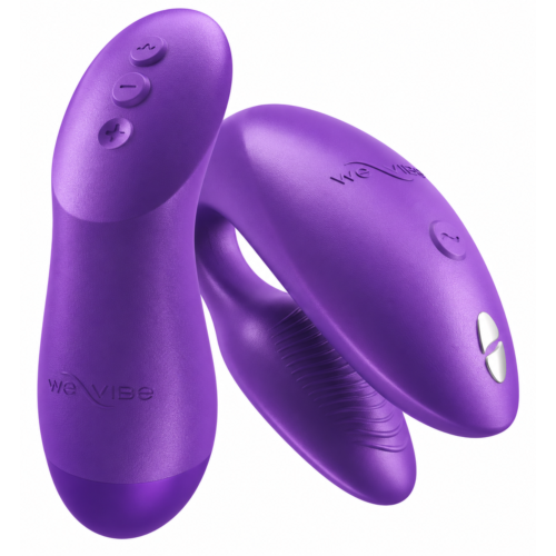Vibrátor pre páry WE-VIBE CHORUS PRO v kozmickej fialovej