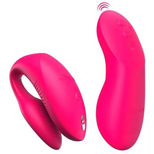Párový vibrátor WE-VIBE CHORUS PRO PREMIUM v elektrickej ružovej