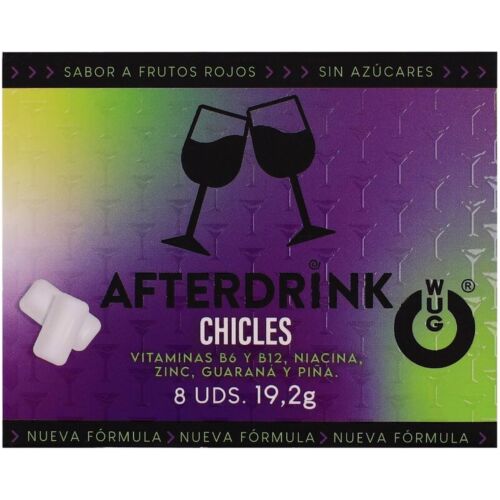 Žuvačky WUG GUM After Drink pre energiu po noci