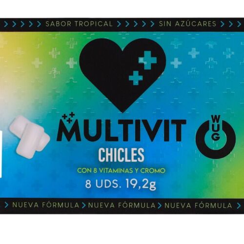 Žuvačka WUG GUM MULTIVIT s melatonínom a bylinkami