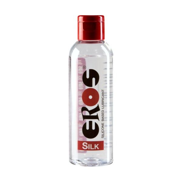 Lubrikant Eros Silk Silicone 100 ml s dlhou výdržou