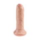Dildo King Cock 15 cm s pohyblivou predkožkou
