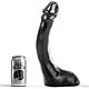 Dildo ALL BLACK 29 cm s realistickou formou
