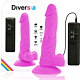 Dildo Realistický Diversia 18 cm s vibráciou a flexibilitou