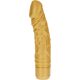Vibrátor GET REAL Gold Dicker s realistickou siluetou