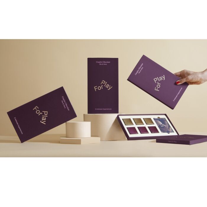 Afrodiziaká For Play Chocolates His and Hers s čokoládou Afrodiziaká For Play Chocolates His and Hers s čokoládou