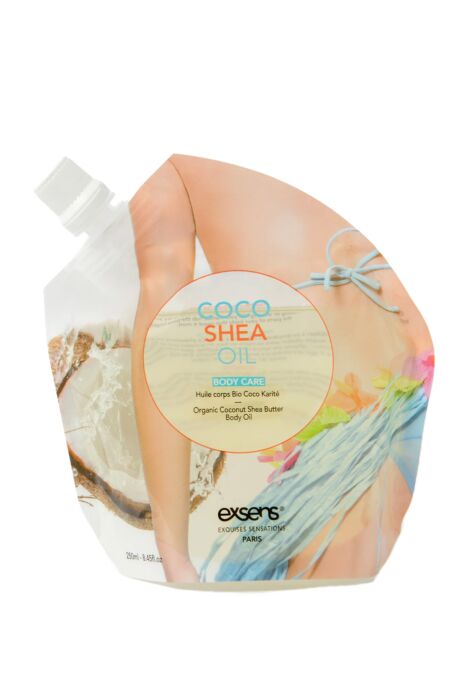Olej Exsens Coco Shea Butter 250 ml s vôňou kokosu Olej Exsens Coco Shea Butter 250 ml s vôňou kokosu
