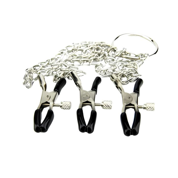 Clamp na bradavky a klitoris Bound to Please 61 X 48 cm Clamp na bradavky a klitoris Bound to Please 61 X 48 cm