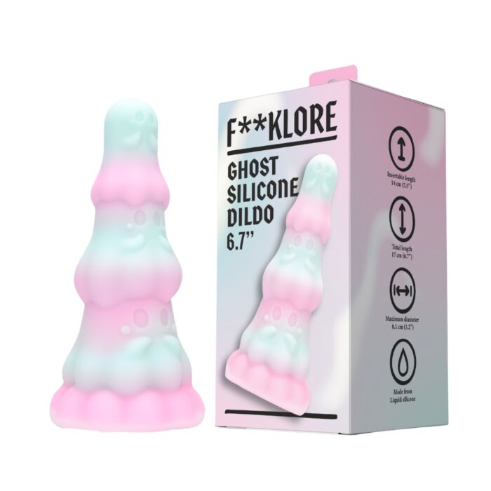 Dildo F**kLore Ghost silikónové s prísavkou Dildo F**kLore Ghost silikónové s prísavkou