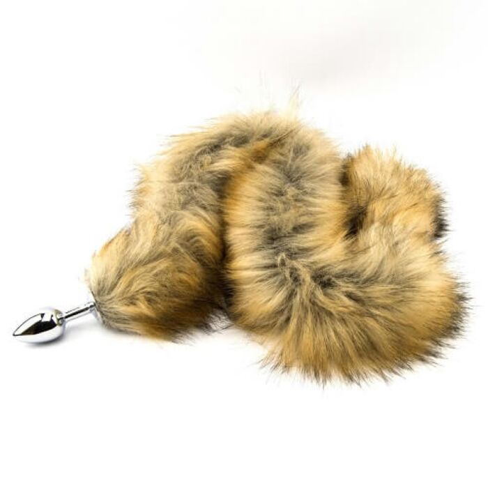Butt Plug Furry Fantasy s umelým chvostom líšky Butt Plug Furry Fantasy s umelým chvostom líšky