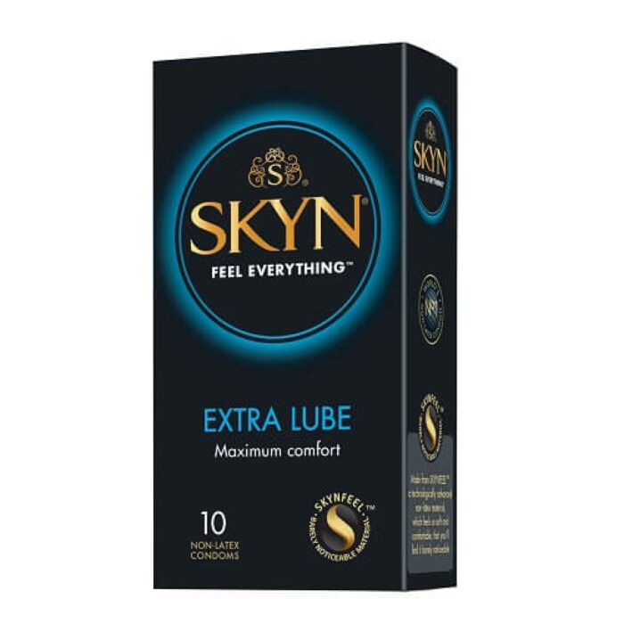 Kondómy Mates SKYN Extra Lubricated 10 ks s extra lubrikantom Kondómy Mates SKYN Extra Lubricated 10 ks s extra lubrikantom