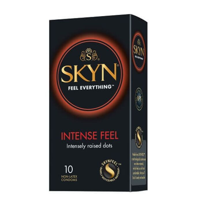 Kondómy Mates SKYN Intense Feel 10 kusov s hladkým povrchom Kondómy Mates SKYN Intense Feel 10 kusov s hladkým povrchom