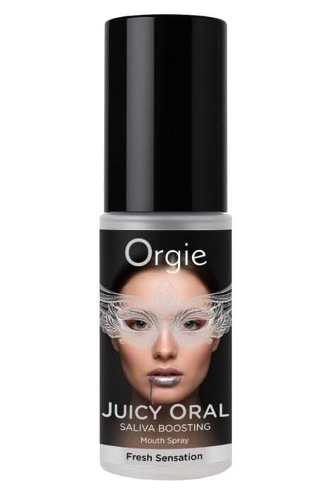 Ústny sprej Orgie JUICY ORAL s efektem na lubrikáciu
