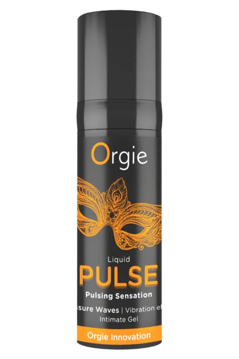 Gel stimulujúci Orgie LIQUID PULSE 15 ml s príchuťou karamelu
