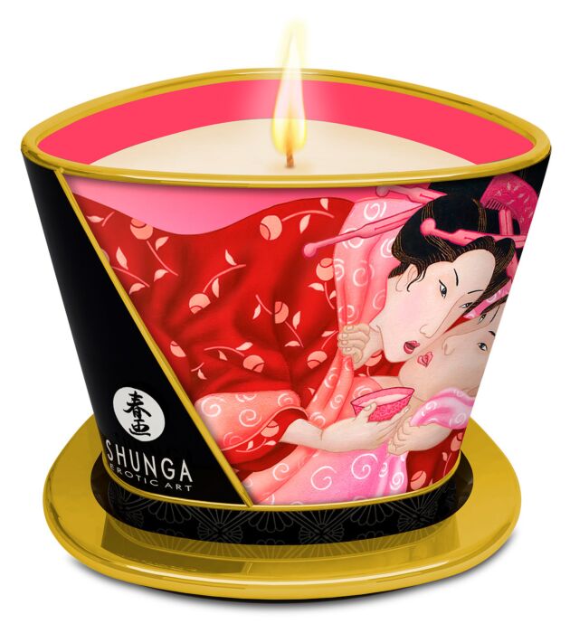 Masážna sviečka Shunga Cherry Blossom 170 ml