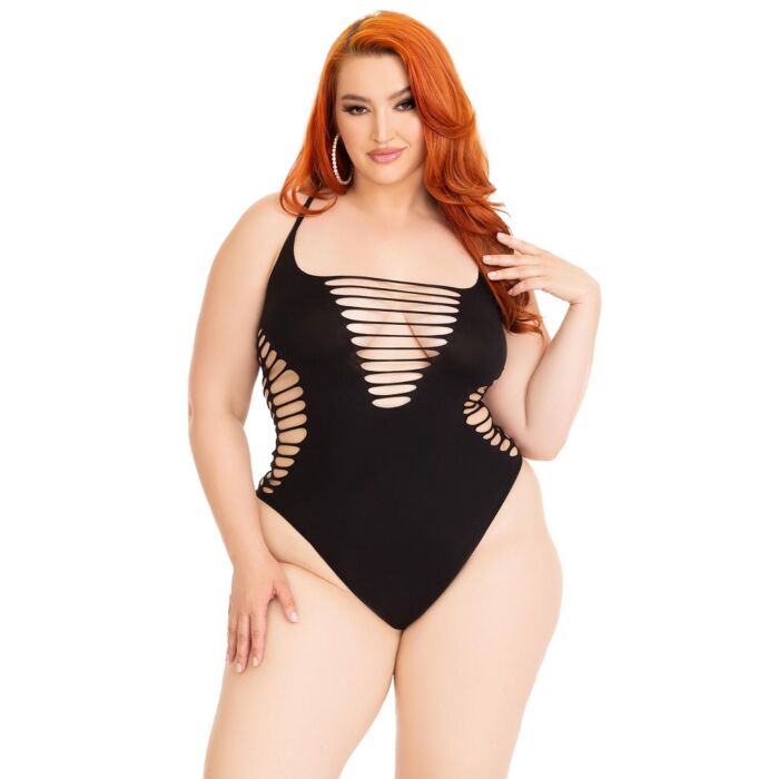 Teddy Leg Avenue Shredded Thong One Size Teddy Leg Avenue Shredded Thong One Size