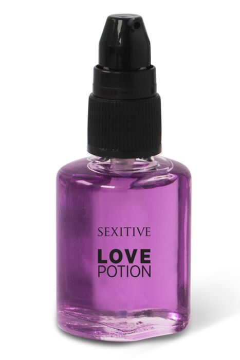 Olej na masáž SEXITIVE Love Potion s chuťou cukrovej vaty