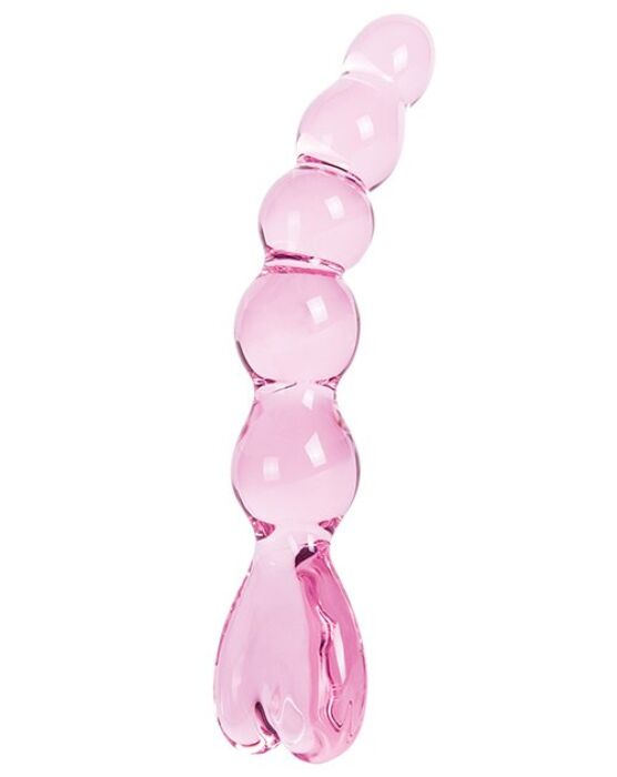 Dildo S Pleasures Crystal APHRODITE s guľôčkami Dildo S Pleasures Crystal APHRODITE s guľôčkami