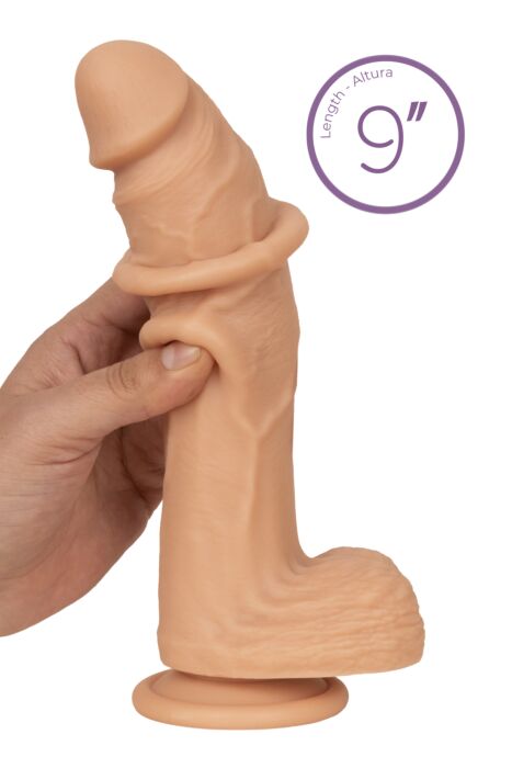 Dildo S Pleasures Realistic DAVID 9" s realistickým dizajnom Dildo S Pleasures Realistic DAVID 9" s realistickým dizajnom