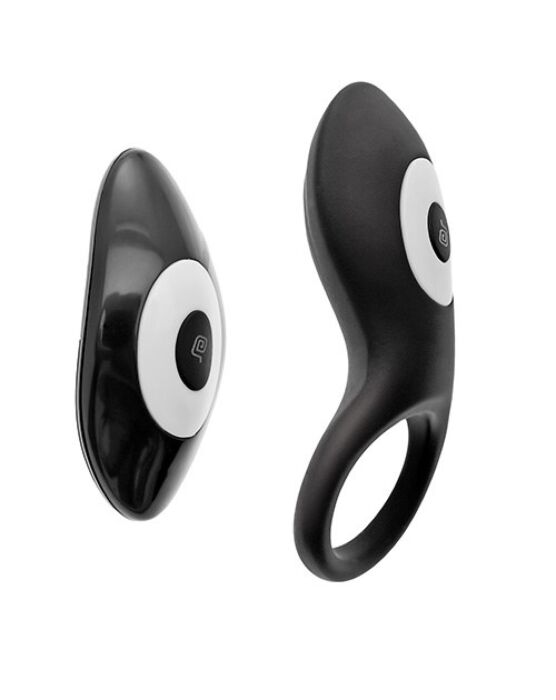 Krúžok S Pleasures Vibrio Ring Black s vibrátorom Krúžok S Pleasures Vibrio Ring Black s vibrátorom