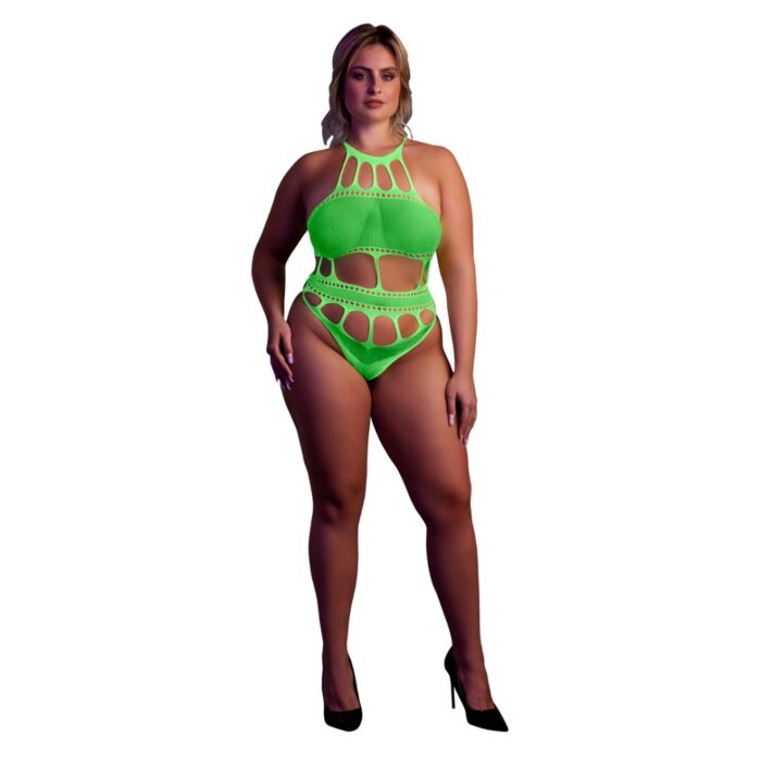 Teddy Shots Toys Cut Out Thong Bodysuit Plus Size Teddy Shots Toys Cut Out Thong Bodysuit Plus Size
