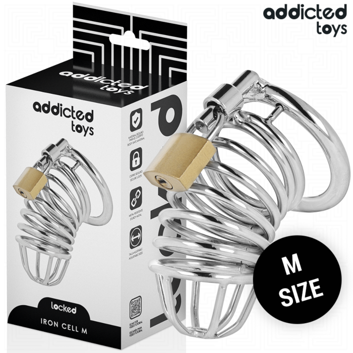 Klietka penisu ADDICTED TOYS LOCKED - IRON CELL