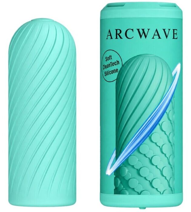 Masturbátor ARCWAVE Ghost mätový s obojstrannou textúrou