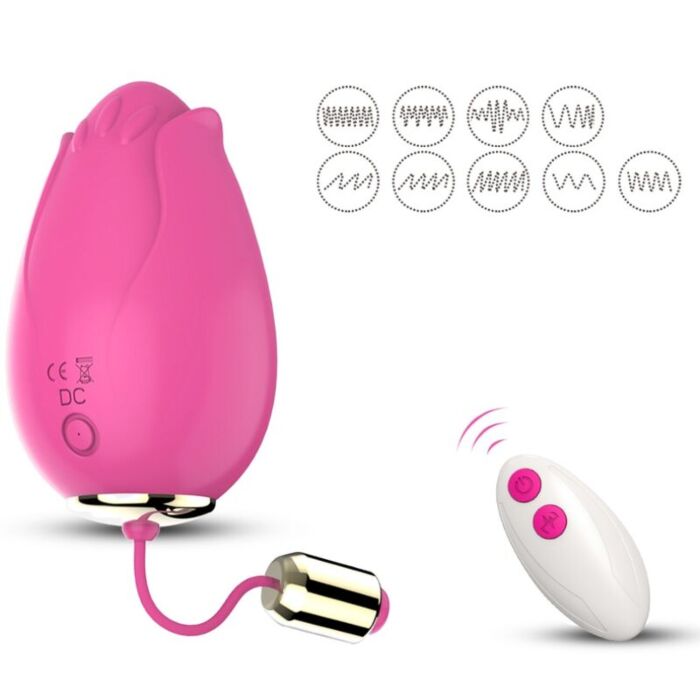 ARMONY - MANDALA EGG VIBRATOR G-SPOT REMOTE CONTROL FUCHSIA ARMONY - MANDALA EGG VIBRATOR G-SPOT REMOTE CONTROL FUCHSIA
