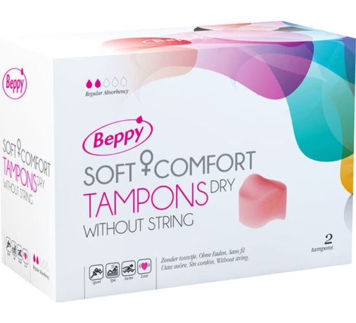 Tampóny Beppy Klasické bez šnúrky pre sex počas menštruácie