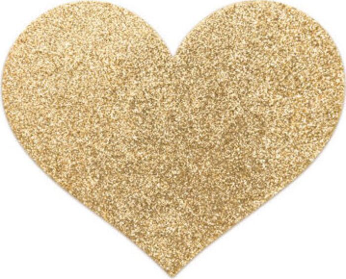 Bijoux pezoneras flash corazãn oro