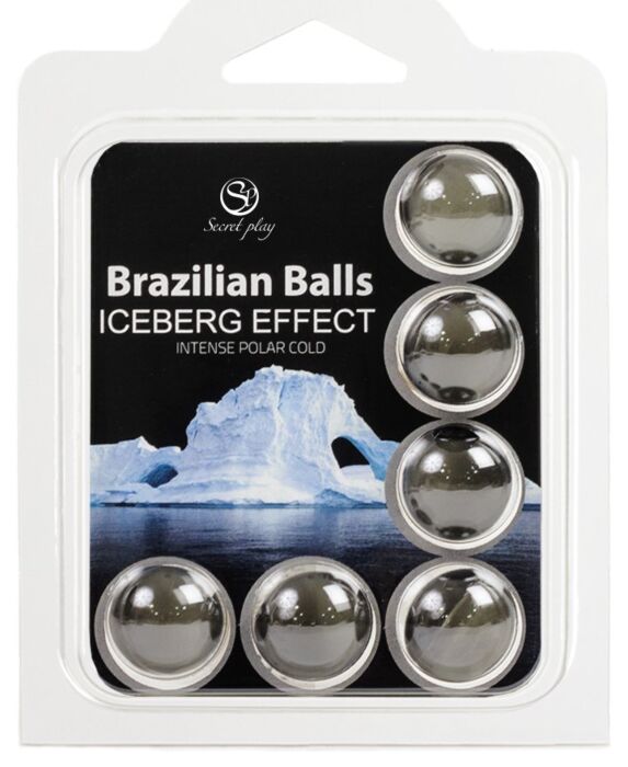 Guľôčky Lubrikant Secret Play Brazilian Balls s efektom chladu a tepla