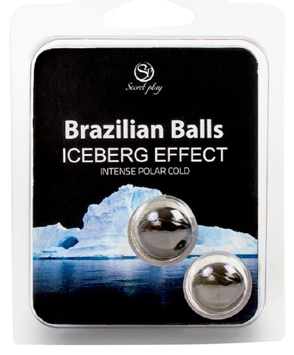 Lubrikant Secret Play Brazilian Balls s 3 efektmi