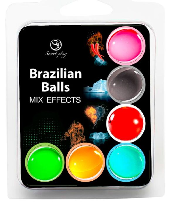 Gulička Secretplay Brazilian Balls 6 | Efekt masáže