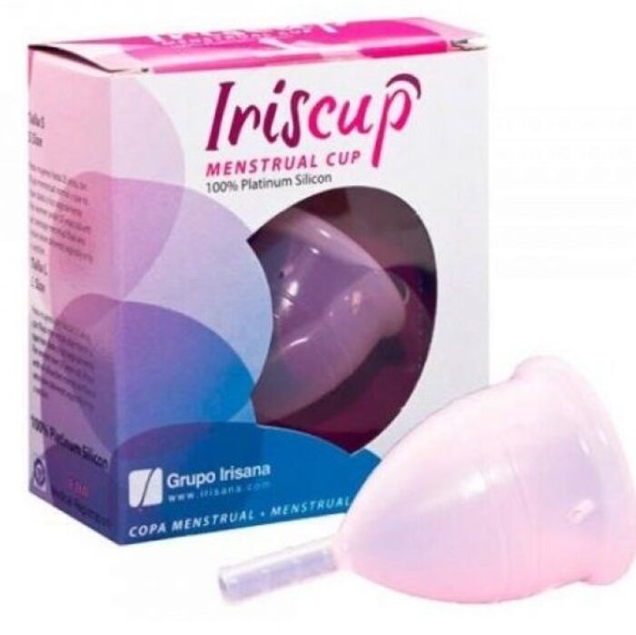 Menštruačný kalíšok Iriscup ružový