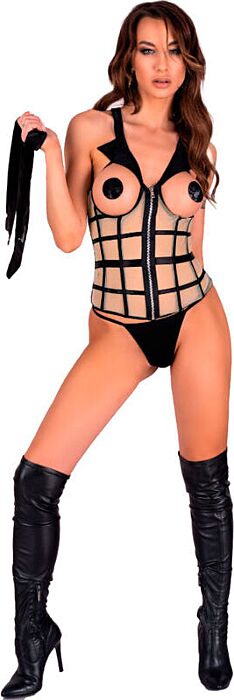 Corsé Sexy Livco Corsetti Laura L/XL con Tanga