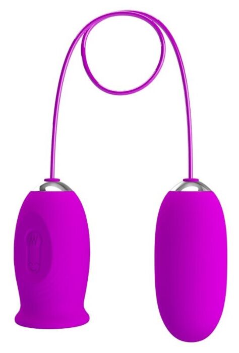 Vajíčko vibrátor Pretty Love Daisy s dvojitou stimuláciou