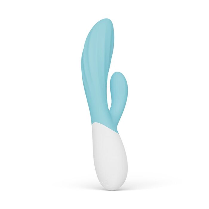 LELO - INA TWIST DOUBLE VIBRATOR RABBIT FOR G-SPOT AND CLITORIS BLUE LELO - INA TWIST DOUBLE VIBRATOR RABBIT FOR G-SPOT AND CLITORIS BLUE