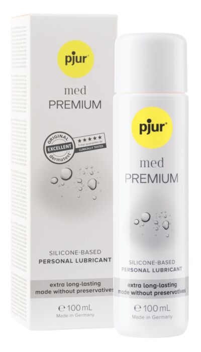 Lubricante Pjur Med Premium Glide 100 ml con base de silicona Lubricante Pjur Med Premium Glide 100 ml con base de silicona