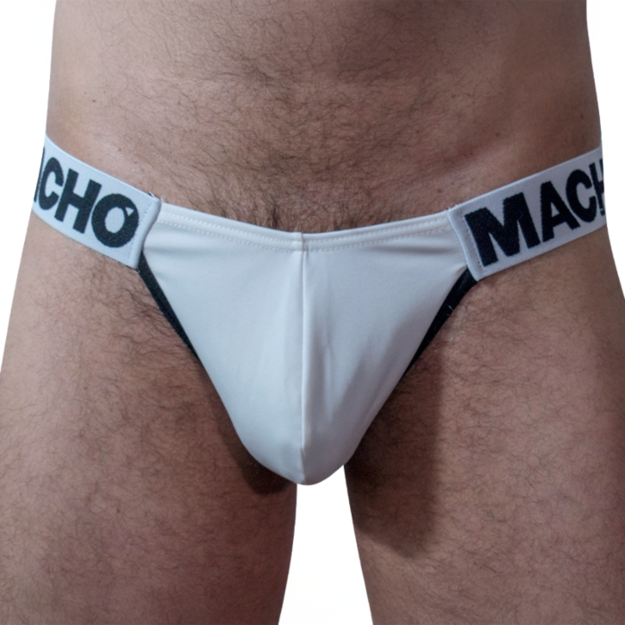 MACHO - MCH009 WHITE SLIP SIDE XL MACHO - MCH009 WHITE SLIP SIDE XL