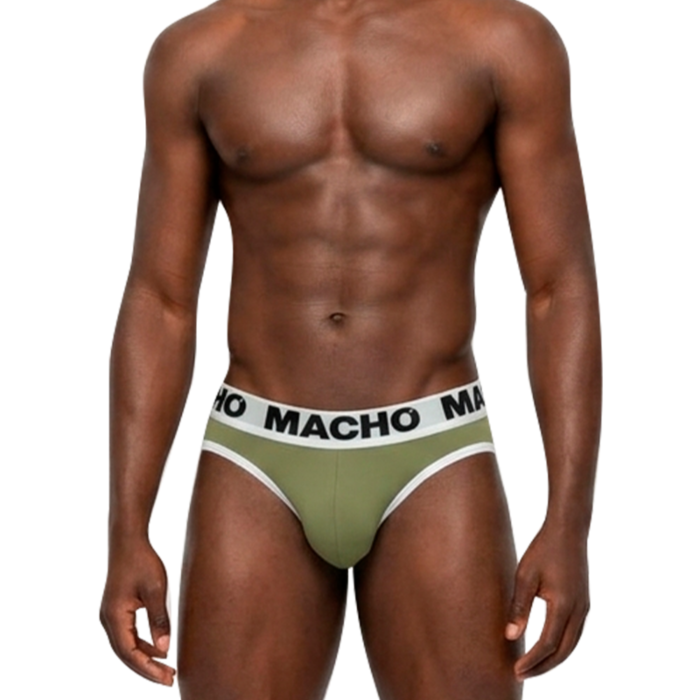 MACHO - MCH013 MILITARY GREEN SLIP S MACHO - MCH013 MILITARY GREEN SLIP S
