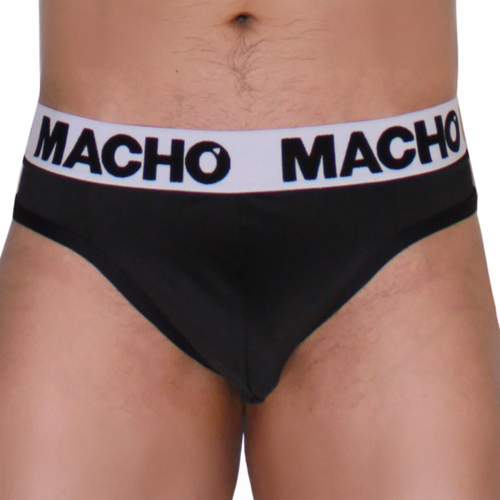 MACHO - MTG002 BLACK/BLACK THONG S MACHO - MTG002 BLACK/BLACK THONG S