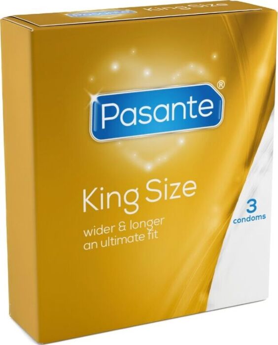 Kondóm Pasante King Size pre maximálne pohodlie