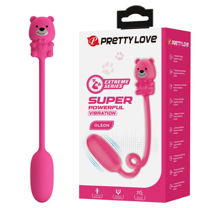 PRETTY LOVE - OLSON RECHARGEABLE BULLET VIBRATOR WITH WIRED CONTROLLER PINK PRETTY LOVE - OLSON RECHARGEABLE BULLET VIBRATOR WITH WIRED CONTROLLER PINK