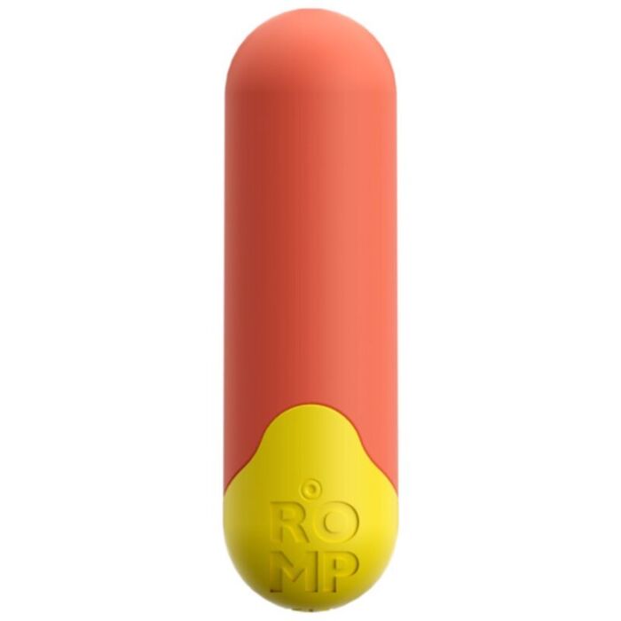ROMP - RIOT MULTIFUNCTION VIBRATING BULLET ORANGE + YELLOW ROMP - RIOT MULTIFUNCTION VIBRATING BULLET ORANGE + YELLOW