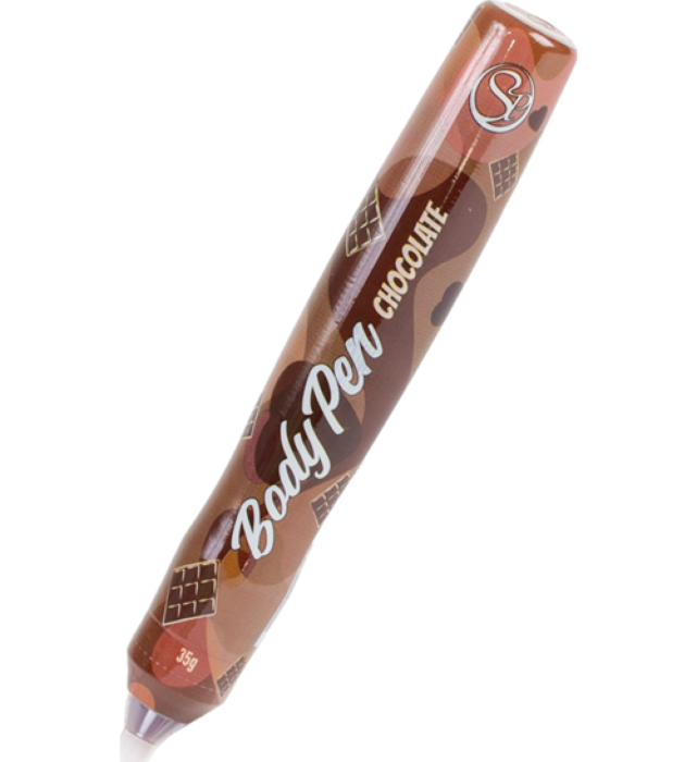 Pero na maľovanie tela SECRETPLAY COSMETIC BODY PEN CHOCOLATE