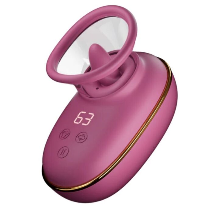 SHE.E.O - AUTOMATIC CLITORAL STIMULATING PUMP WITH LICKING EFFECT (PURPLE) SHE.E.O - AUTOMATIC CLITORAL STIMULATING PUMP WITH LICKING EFFECT (PURPLE)