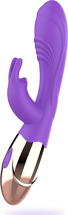 Vibrador Rabbit Womanvibe Viora con Estimulador Clitorial